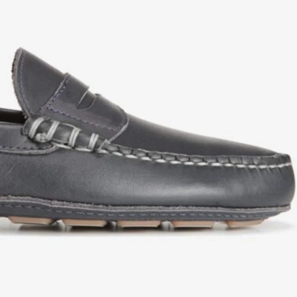 Navy Loafers by Allen Edmonds Size 10D NWT Box Dust Bag